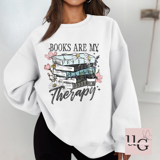 Books are my therapy